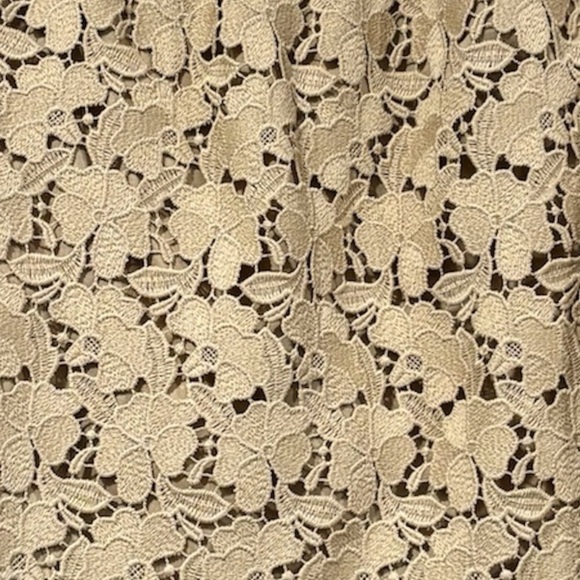 Robert Rodriguez off the shoulder lace overlay blouse size 4 - Picture 3 of 11